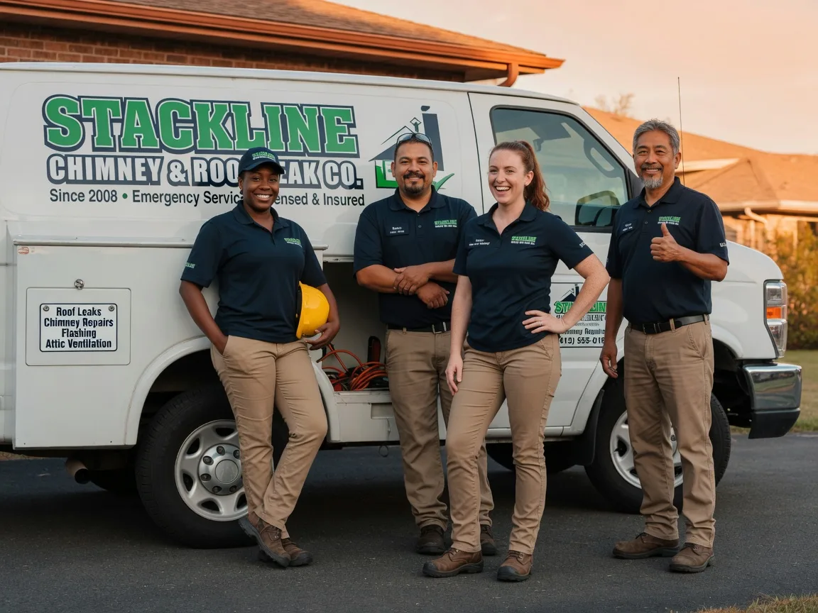 Chimney flashing repair company in White Deer, TX